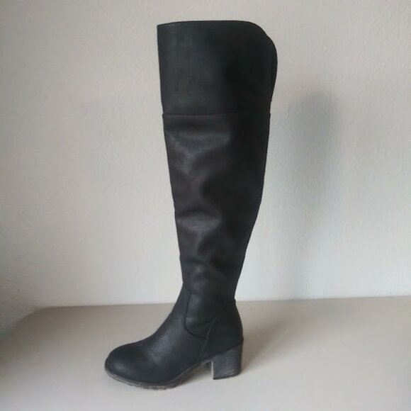 SO Sled Black women's size 6 over the knee boots - Picture 6 of 16